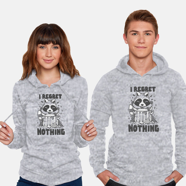 I Regret Nothing Trash-Unisex-Pullover-Sweatshirt-Vallina84