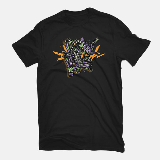 Test Type 01-Mens-Premium-Tee-glitchygorilla