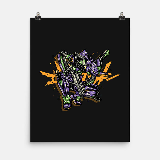 Test Type 01-None-Matte-Poster-glitchygorilla