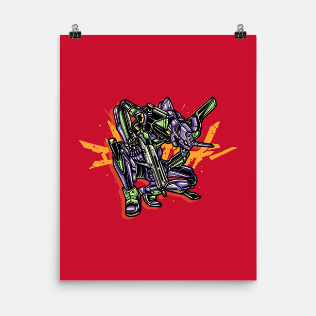 Test Type 01-None-Matte-Poster-glitchygorilla