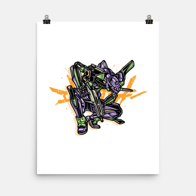 Test Type 01-None-Matte-Poster-glitchygorilla