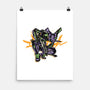 Test Type 01-None-Matte-Poster-glitchygorilla