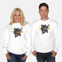 Test Type 01-Unisex-Crew Neck-Sweatshirt-glitchygorilla
