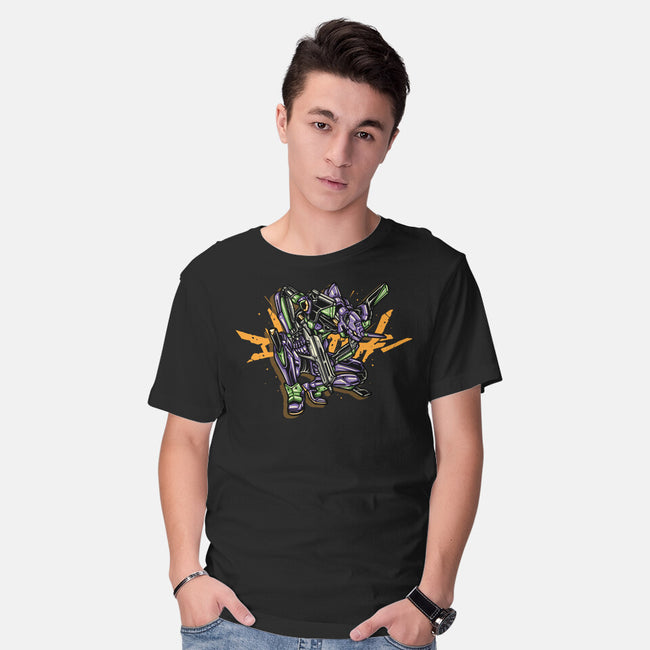 Test Type 01-Mens-Basic-Tee-glitchygorilla