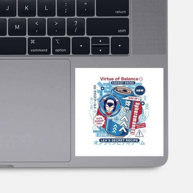 True Spheromancer Energy Drink-None-Glossy-Sticker-LAGELANTEE