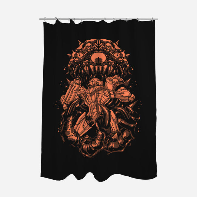 On The Limit-None-Polyester-Shower Curtain-Estudio Horta