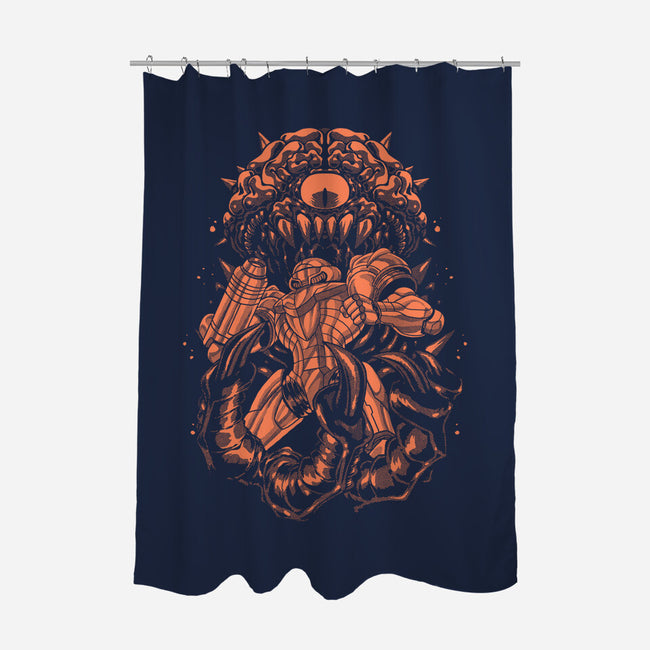 On The Limit-None-Polyester-Shower Curtain-Estudio Horta