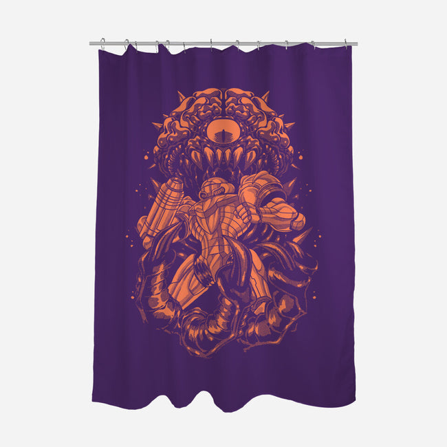 On The Limit-None-Polyester-Shower Curtain-Estudio Horta