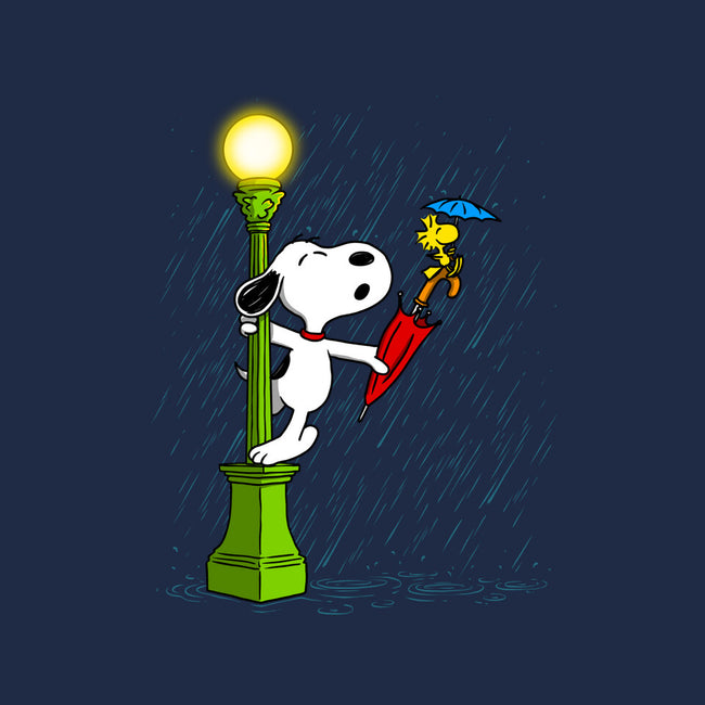 Singing In The Rain-Womens-V-Neck-Tee-drbutler