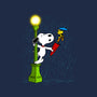 Singing In The Rain-Womens-V-Neck-Tee-drbutler