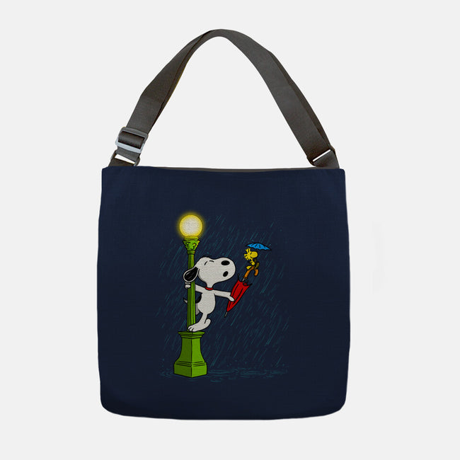 Singing In The Rain-None-Adjustable Tote-Bag-drbutler