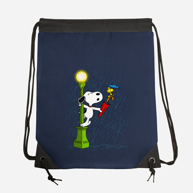 Singing In The Rain-None-Drawstring-Bag-drbutler