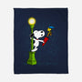 Singing In The Rain-None-Fleece-Blanket-drbutler