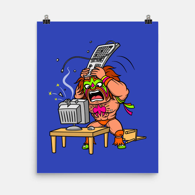 Ultimate Keyboard Warrior-None-Matte-Poster-drbutler