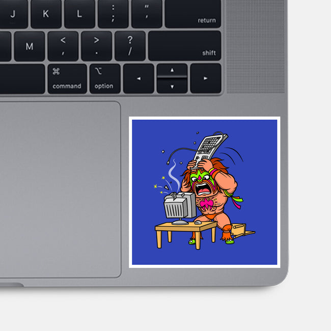 Ultimate Keyboard Warrior-None-Glossy-Sticker-drbutler