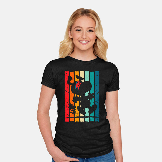 Let’s Dance-Womens-Fitted-Tee-drbutler