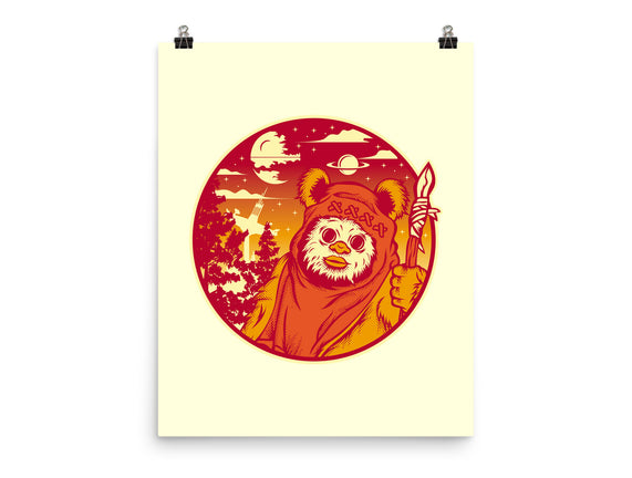 Forest Moon Sunset