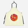 Forest Moon Sunset-Unisex-Kitchen-Apron-SuperEdu