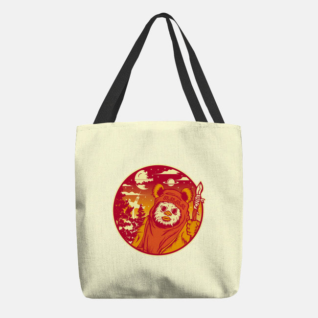Forest Moon Sunset-None-Basic Tote-Bag-SuperEdu