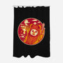 Forest Moon Sunset-None-Polyester-Shower Curtain-SuperEdu