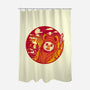 Forest Moon Sunset-None-Polyester-Shower Curtain-SuperEdu