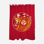 Forest Moon Sunset-None-Polyester-Shower Curtain-SuperEdu