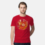 Forest Moon Sunset-Mens-Premium-Tee-SuperEdu