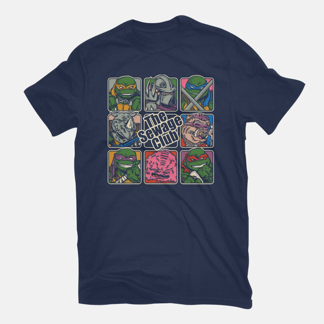 The Sewage Bunch-Unisex-Basic-Tee-turborat14