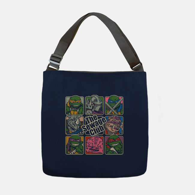 The Sewage Bunch-None-Adjustable Tote-Bag-turborat14