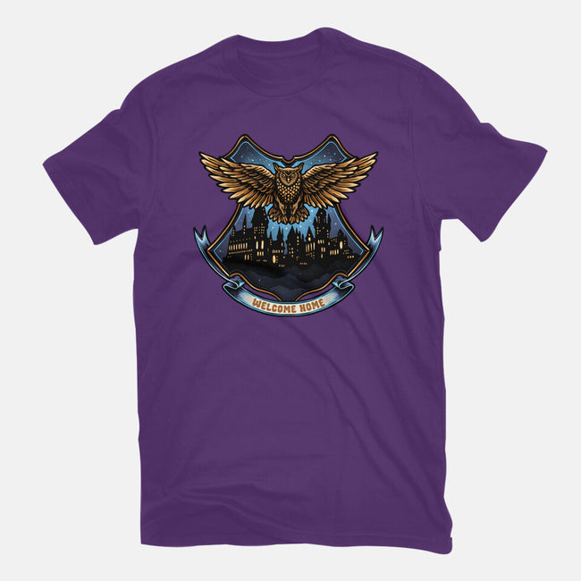 Home Of Magic-Womens-Fitted-Tee-glitchygorilla