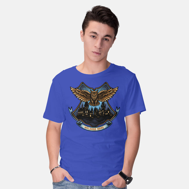 Home Of Magic-Mens-Basic-Tee-glitchygorilla