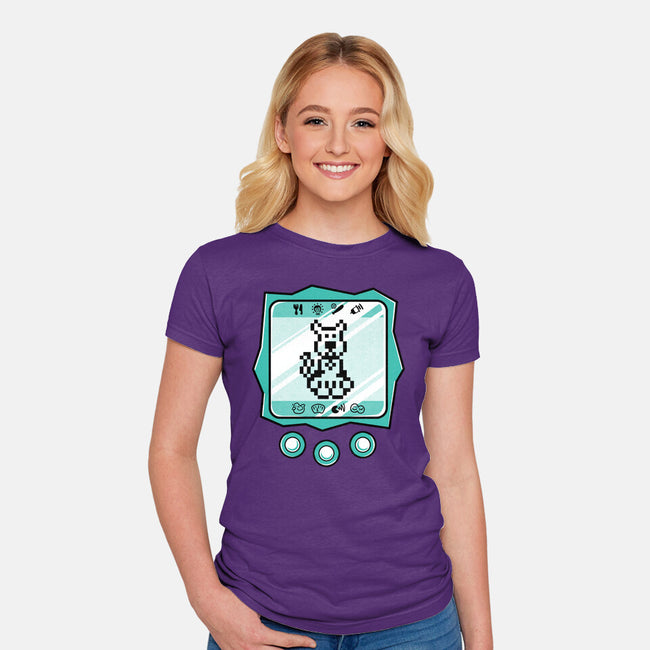 Virtual Doo-Womens-Fitted-Tee-estudiofitas