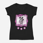 Virtual Coward-Womens-V-Neck-Tee-estudiofitas