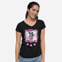Virtual Coward-Womens-V-Neck-Tee-estudiofitas