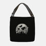 Full Moon Over Hogwarts-None-Adjustable Tote-Bag-DrMonekers