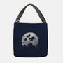 Full Moon Over Hogwarts-None-Adjustable Tote-Bag-DrMonekers