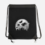 Full Moon Over Hogwarts-None-Drawstring-Bag-DrMonekers