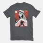 Renaissance Ninja Raphael Sumi-E-Womens-Fitted-Tee-Astrobot Invention