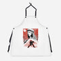Renaissance Ninja Raphael Sumi-E-Unisex-Kitchen-Apron-Astrobot Invention