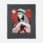 Renaissance Ninja Raphael Sumi-E-None-Fleece-Blanket-Astrobot Invention