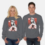 Renaissance Ninja Raphael Sumi-E-Unisex-Crew Neck-Sweatshirt-Astrobot Invention