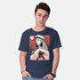 Renaissance Ninja Raphael Sumi-E-Mens-Basic-Tee-Astrobot Invention