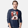 Renaissance Ninja Raphael Sumi-E-Mens-Long Sleeved-Tee-Astrobot Invention
