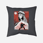 Renaissance Ninja Raphael Sumi-E-None-Removable Cover w Insert-Throw Pillow-Astrobot Invention