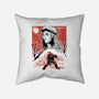 Renaissance Ninja Raphael Sumi-E-None-Removable Cover w Insert-Throw Pillow-Astrobot Invention