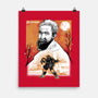 Renaissance Ninja Michelangelo Sumi-E-None-Matte-Poster-Astrobot Invention