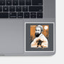 Renaissance Ninja Michelangelo Sumi-E-None-Glossy-Sticker-Astrobot Invention