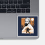 Renaissance Ninja Michelangelo Sumi-E-None-Glossy-Sticker-Astrobot Invention