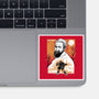 Renaissance Ninja Michelangelo Sumi-E-None-Glossy-Sticker-Astrobot Invention