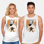 Renaissance Ninja Michelangelo Sumi-E-Unisex-Basic-Tank-Astrobot Invention